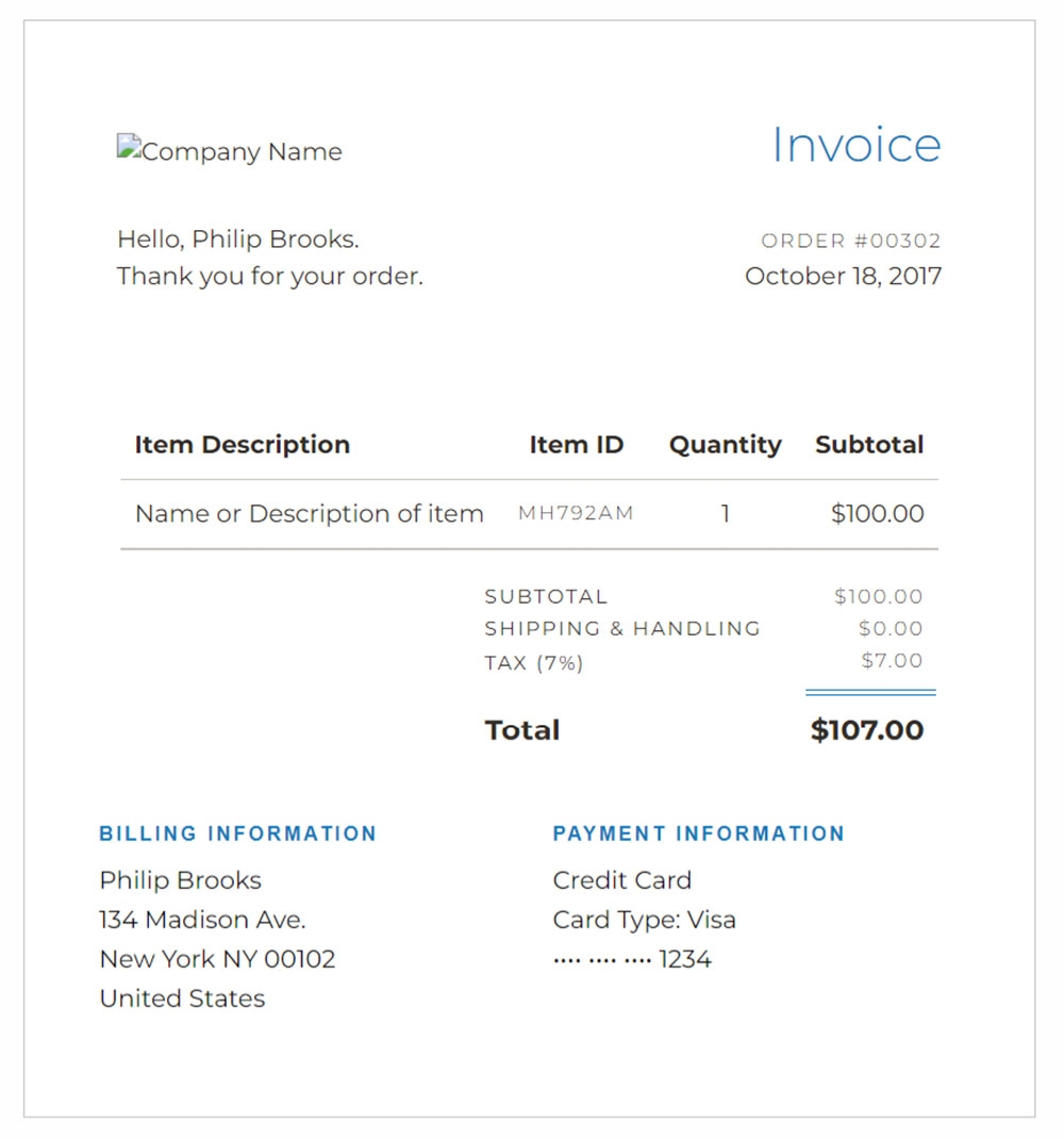 15 Best HTML Invoice Templates Free Paid Immense Art
