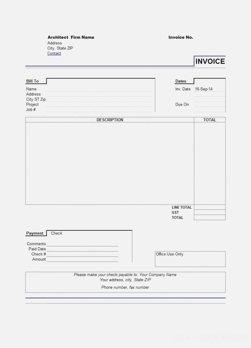 Aynax Com Free Printable Invoice Free Printable A To Z