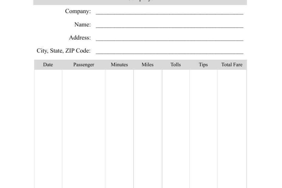 Downloadable Free Printable Auto Repair Invoice Template