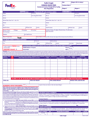 Fedex Commercial Invoice Fillable Fill Out And Sign Printable PDF 