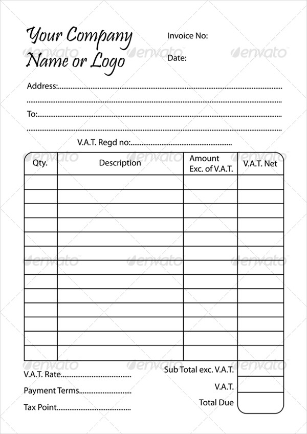 Free 21 Invoice Book Templates Free Word PDF Documents Download