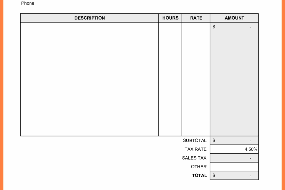 Free Printable Invoices Uk Printable Templates