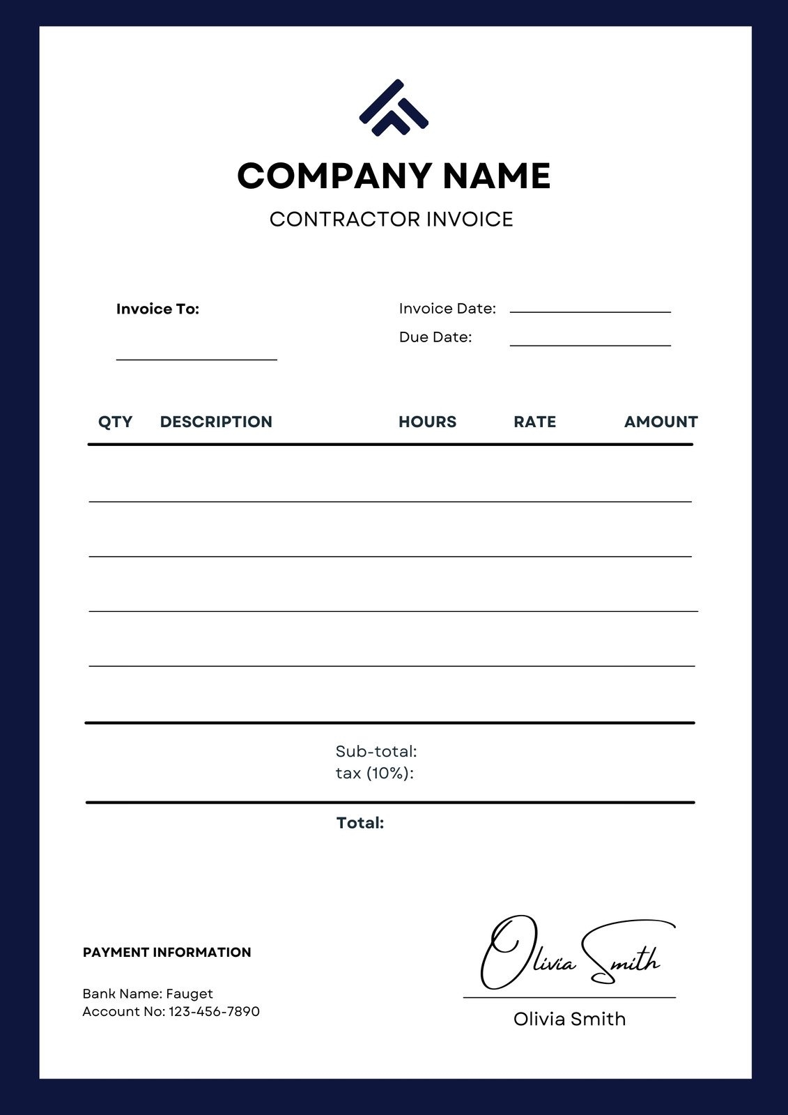 Free Printable Professional Invoice Templates To Customize Canva