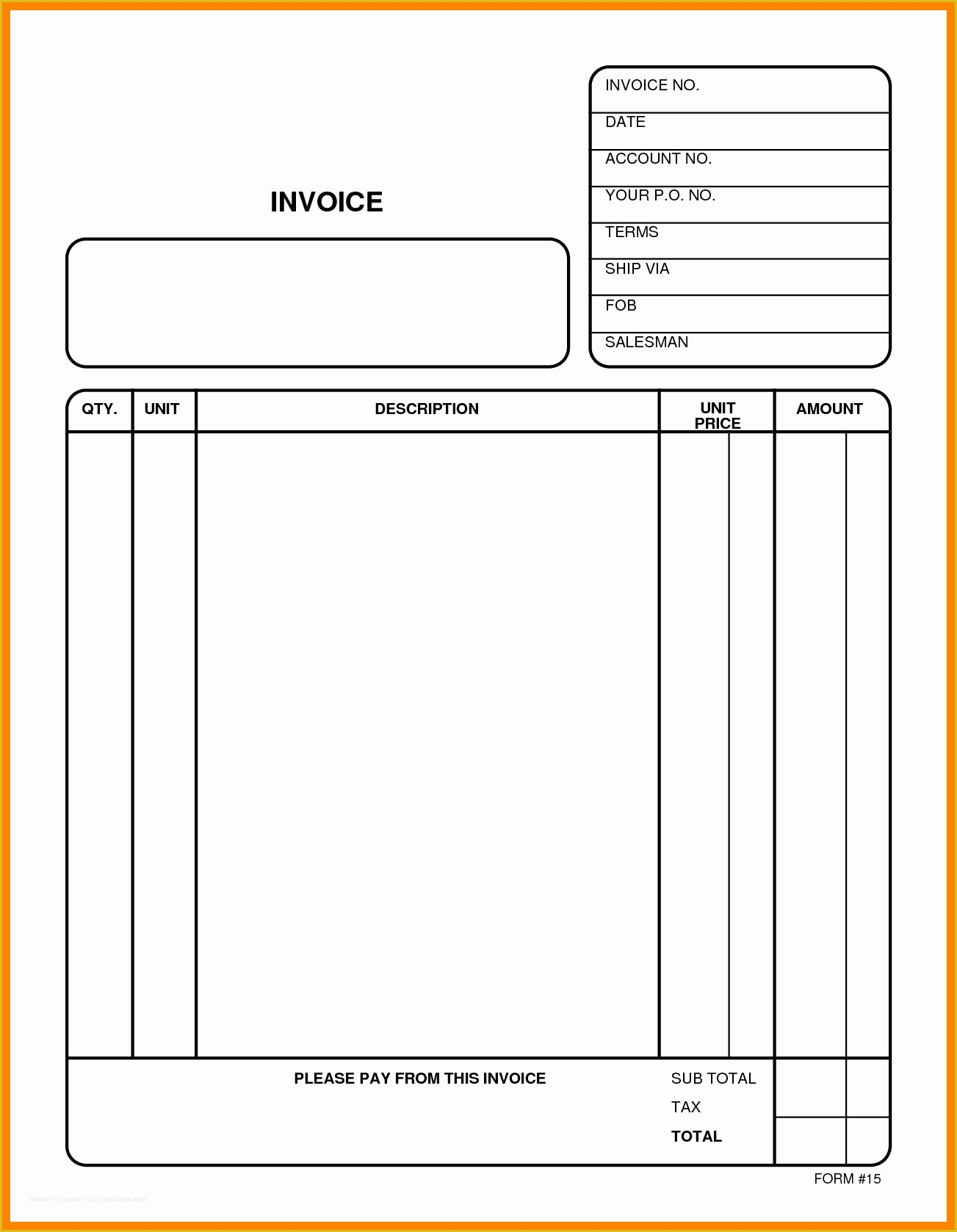 Invoice Book Templates Free Of Free Line Printable Invoice Template Invoice Book Templates Free Of Free Line Printable Invoice Template
