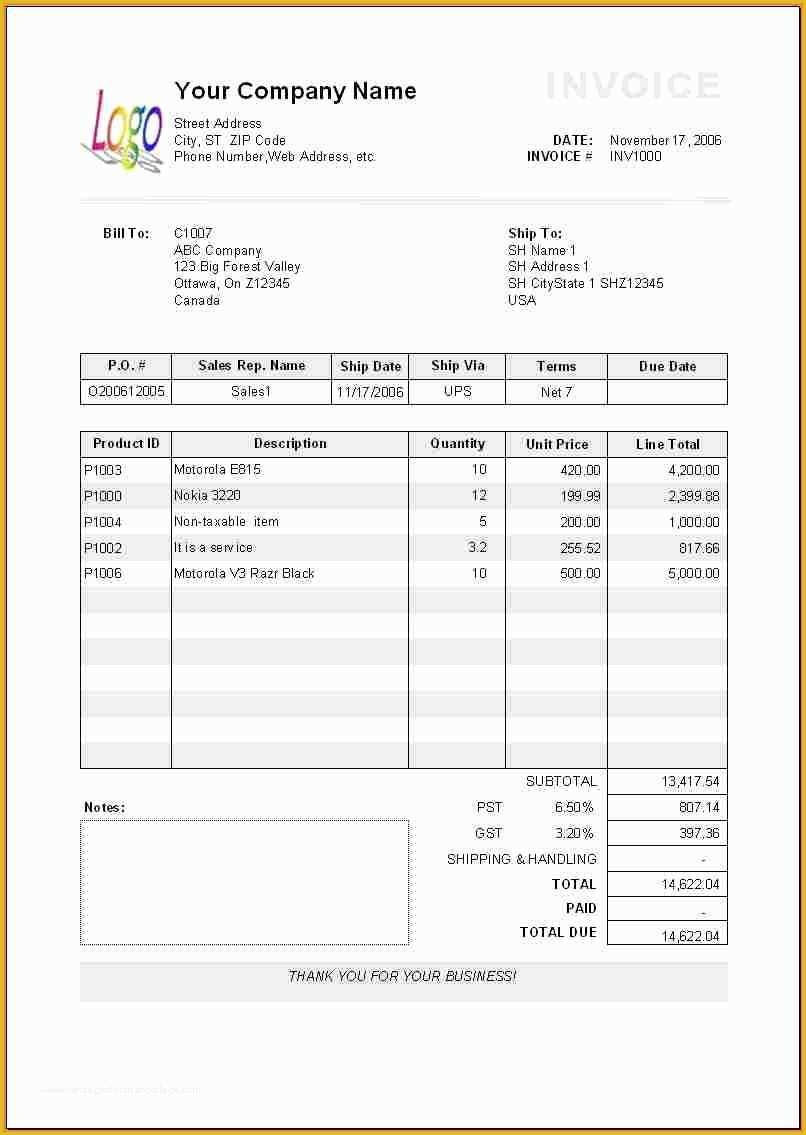 Printable Billing Invoice Template Printable Free Templates